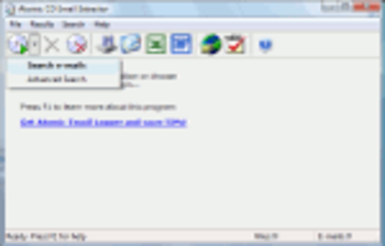 Atomic CD Email Extractor screenshot