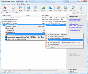 Atomic Email Hunter screenshot 4