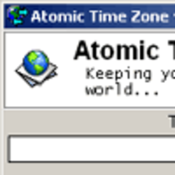Atomic Time Zone Regular - 3 Licenses screenshot