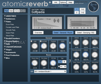 AtomicReverb screenshot 2