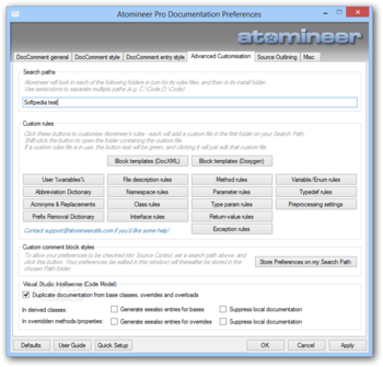 Atomineer Pro Documentation screenshot 8