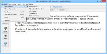 AtoZ Notebook screenshot 3
