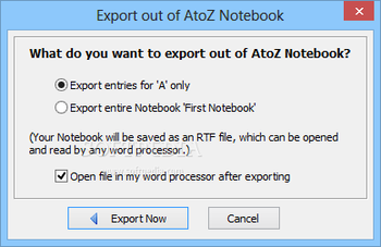 AtoZ Notebook screenshot 6
