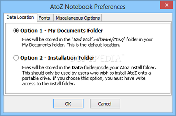 AtoZ Notebook screenshot 7