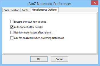 AtoZ Notebook screenshot 9