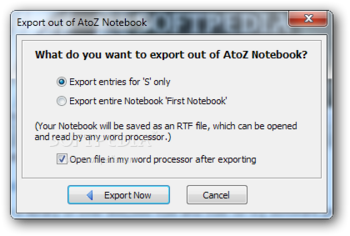 AtoZ Notebook - Free Edition screenshot 4
