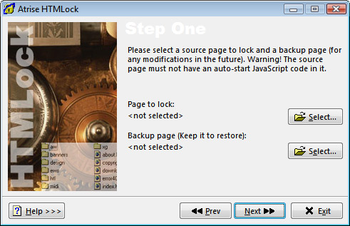 Atrise HTMLock screenshot 3