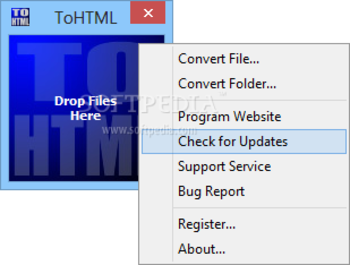 Atrise ToHTML screenshot