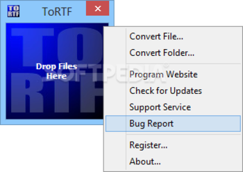 Atrise ToRTF screenshot