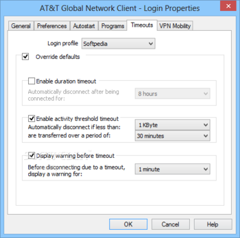 AT&T Global Network Client screenshot 11