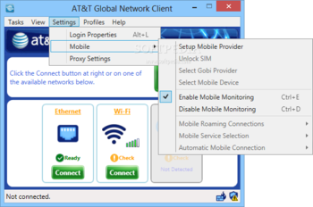 AT&T Global Network Client screenshot 3