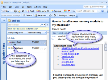 Attachment Manager for Outlook screenshot 2