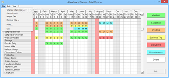 Attendance Planner screenshot 2