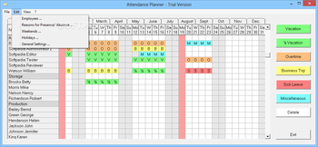 Attendance Planner screenshot 3