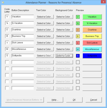 Attendance Planner screenshot 6