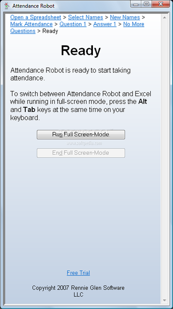 Attendance Robot screenshot 3