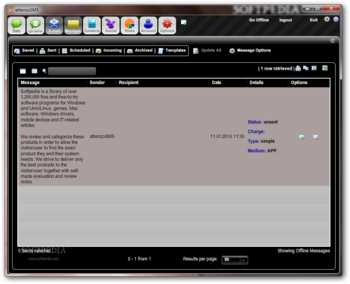 attenzoSMS screenshot 2