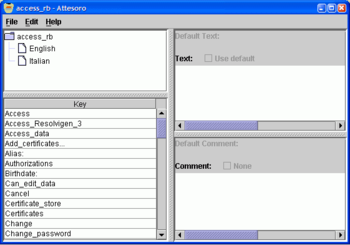 Attesoro screenshot