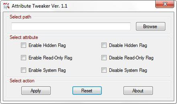 Attribute Tweaker screenshot