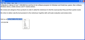 aType screenshot