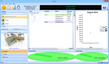 AuCalc screenshot