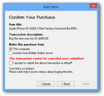 Auction Auto Bidder screenshot 8