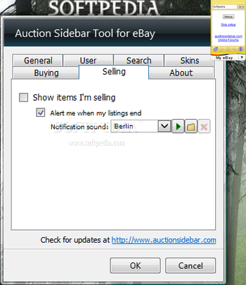 Auction Sidebar Tool for eBay screenshot 5