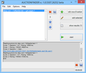 AUCTIONFINDER screenshot