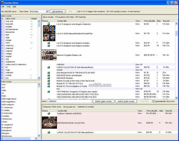 AuctionSieve screenshot 2