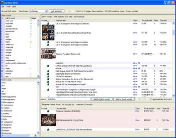 AuctionSieve screenshot 3