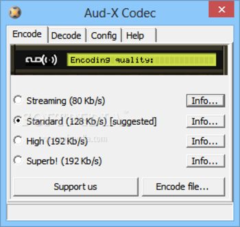 Aud-X 5.1 Surround Codec screenshot