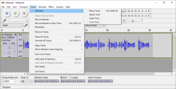 Audacity screenshot 8