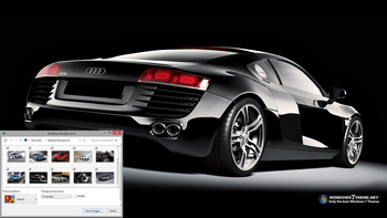 Audi R8 Windows 7 Theme screenshot