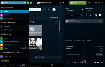 Audials Light screenshot