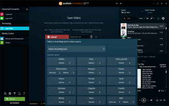 Audials Moviebox screenshot