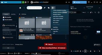 Audials Radiotracker screenshot 3