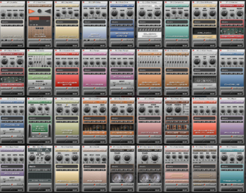 Audiffex Pedals screenshot
