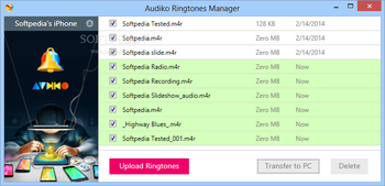 Audiko Ringtones Manager screenshot