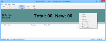 Audio Caller ID screenshot