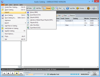 Audio Catalog screenshot 8