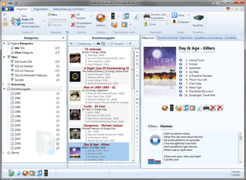 Audio-CD-Archiv v7 screenshot