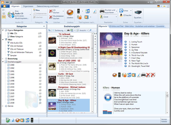 Audio-CD-Archiv v7 screenshot 3