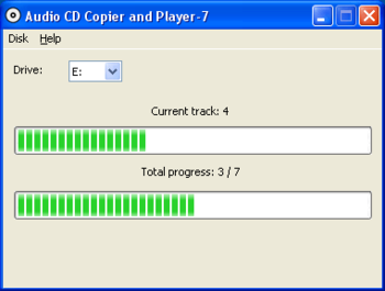 Audio CD Copier and Player-7 screenshot