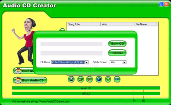 Audio CD Creator screenshot 2