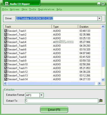 Audio CD Ripper screenshot 3