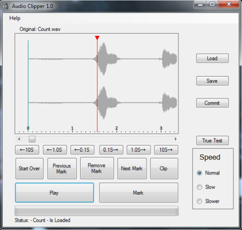 Audio Clipper screenshot