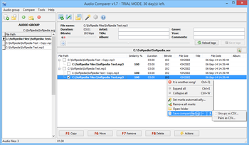 Audio Comparer screenshot