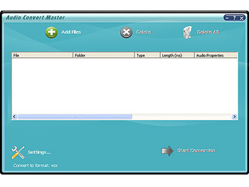 Audio Convert Master screenshot