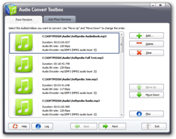 Audio Convert Toolbox screenshot