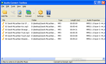 Audio Convert Toolbox screenshot 3